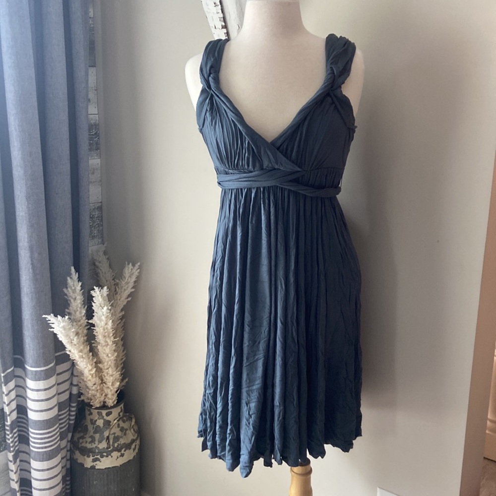 Blue summer dress